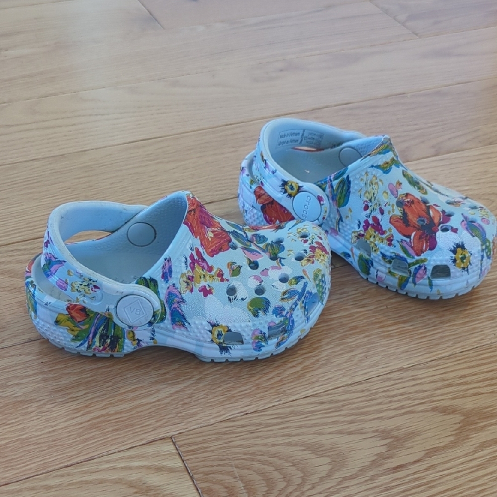 Crocs Baby Floral Clogs